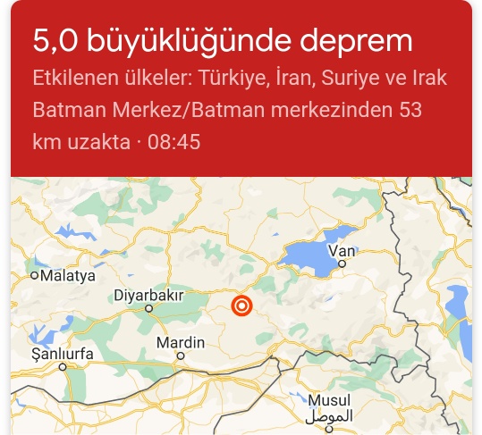 Urfa yine sallandı