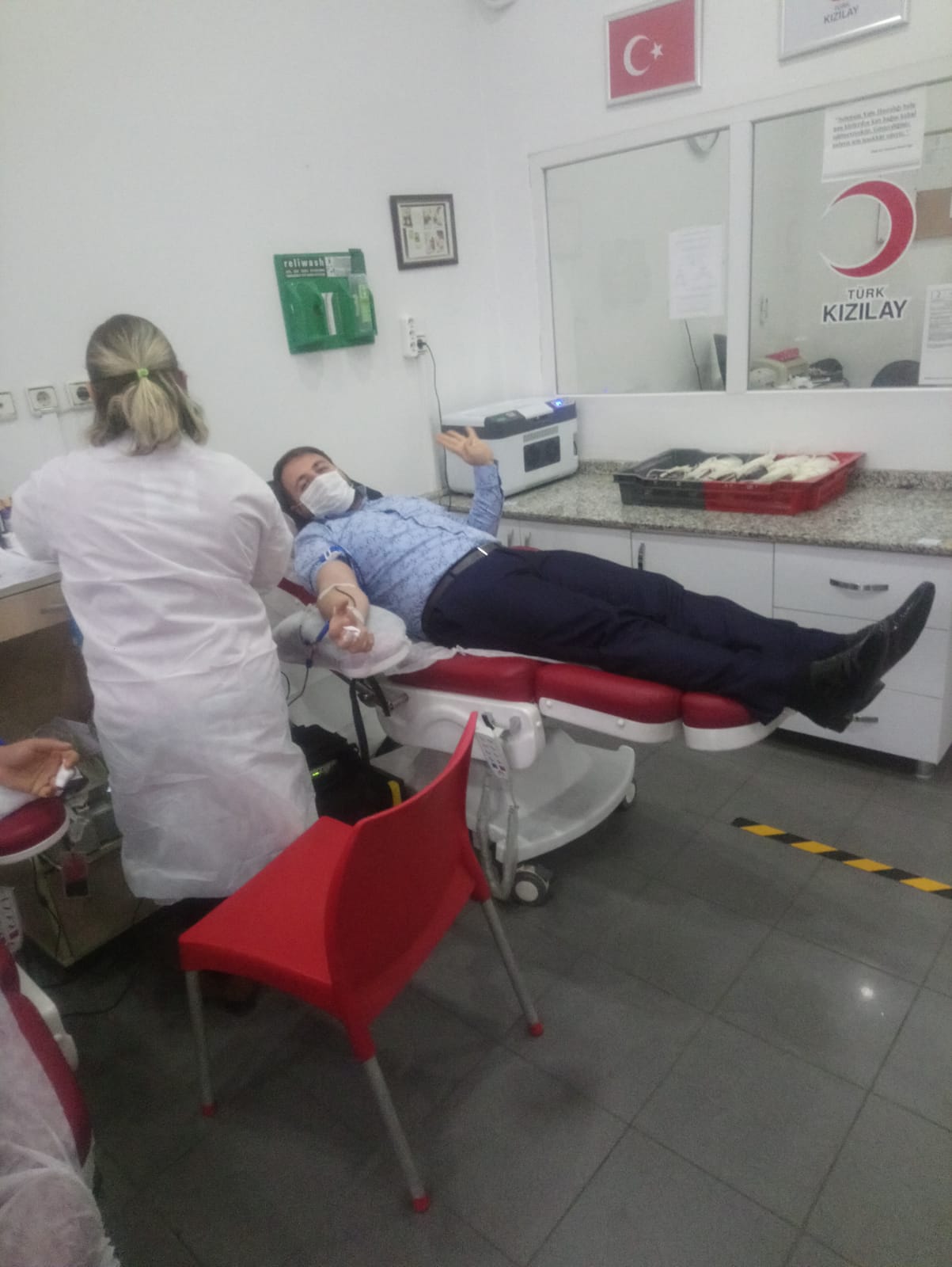 Deva Partisi'nden Urfa'da kan bağışına destek
