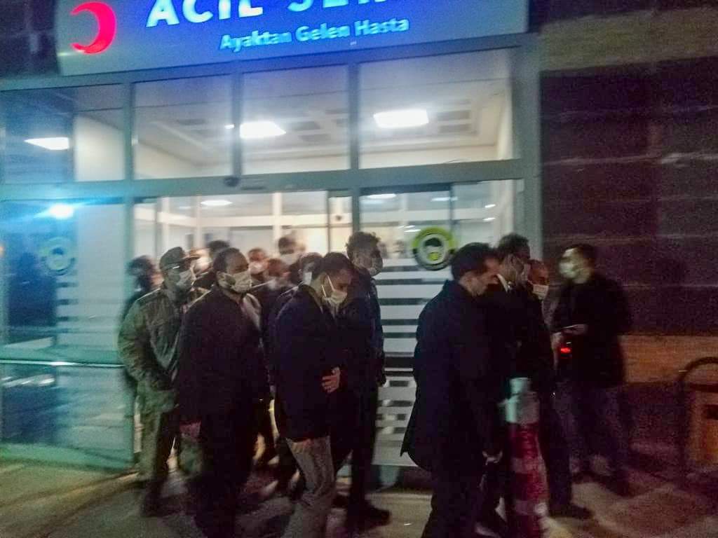 Vali Erin Suruç'taki patlamada yaralananları ziyaret etti