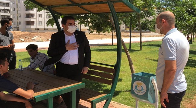 Başkan Canpolat, Yol Ve Park Çalışmalarını İnceledi