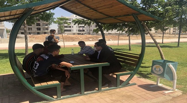Başkan Canpolat, Yol Ve Park Çalışmalarını İnceledi
