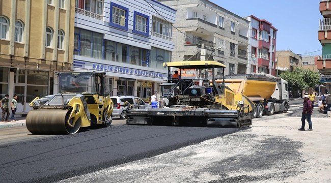 Haliliye Belediyesi, Asfalt Atağını Bağlarbaşı’nda Sürdürüyor