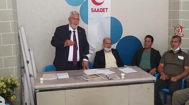 Saadet Partisinde İlçe Başkanı Belli Oldu!
