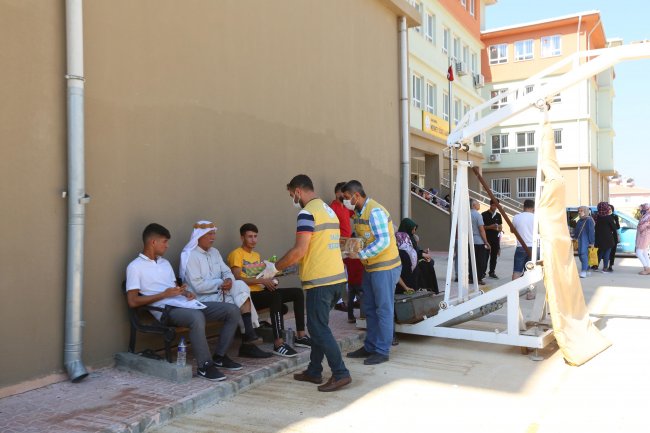 Haliliye Belediyesi öğrenci velilerini unutmadı