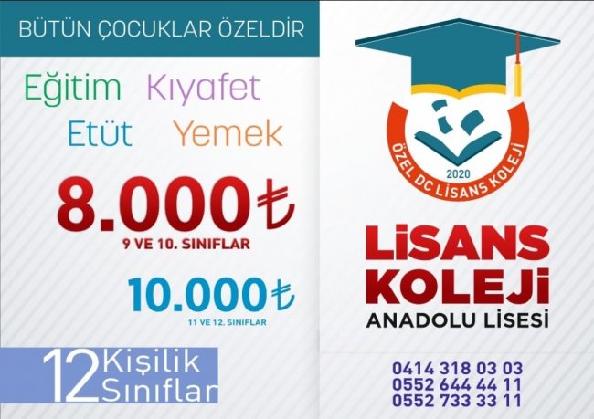 Özel Lisans Koleji’nden Örnek Kampanya!