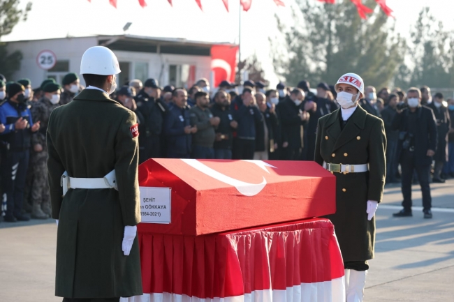 Barış Pınarı şehidi son yolculuğuna uğurlandı!
