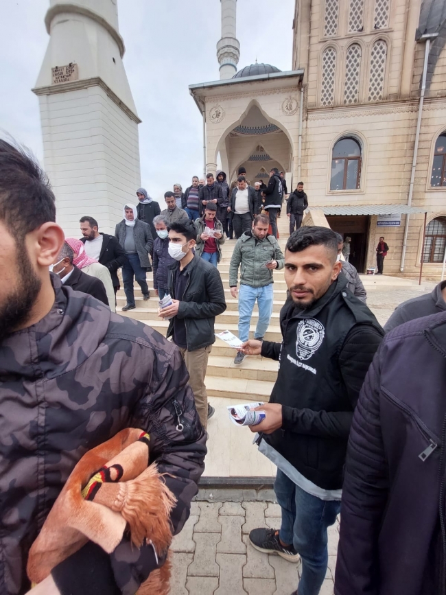 Viranşehir’de  sahaya indiler: Madde bağımlılığı mücadelesine dikkat çekildi