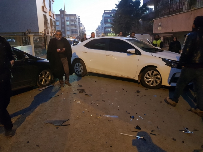 Viranşehir’de otomobil kazası! Faciaya ramak kaldı!