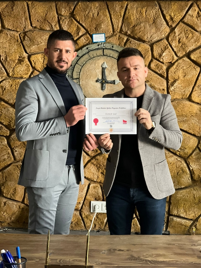 CLA ACADEMY'den Urfalı iş adamına sertifika