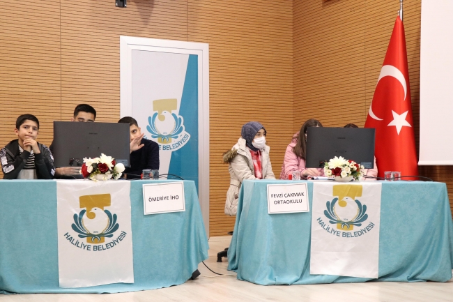 Haliliye’de Ortaokullar Yarışıyor