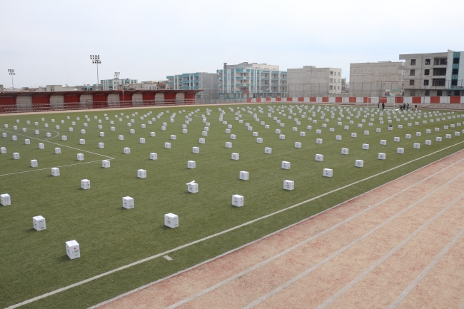 Urfa’da ramazan öncesi binlerce aileye yardım!