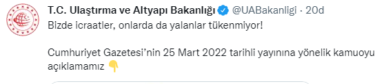 Bizde icraatler, onlarda da yalanlar tükenmiyor!