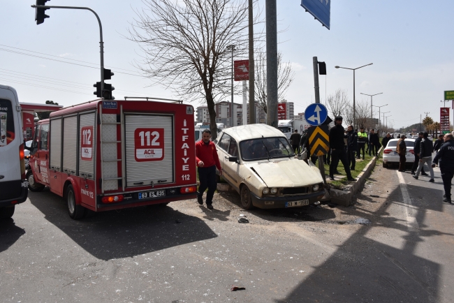 Siverek'te kaza: 6 yaralı