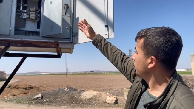 Şanlıurfa'da Trafo patladı, mahalle karanlığa gömüldü