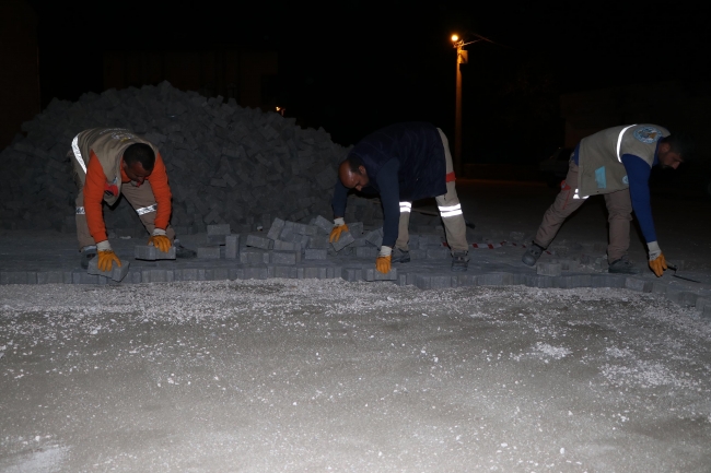 Haliliye'de daha konforlu yollar için ekipler 7/24 mesaide