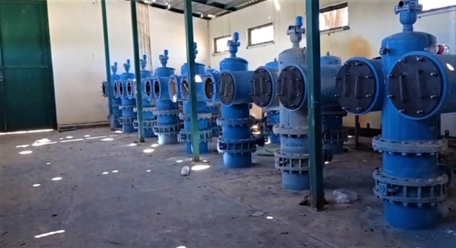 Şanlıurfa’da hırsızlar sulama borularını ve filtreleri çaldılar
