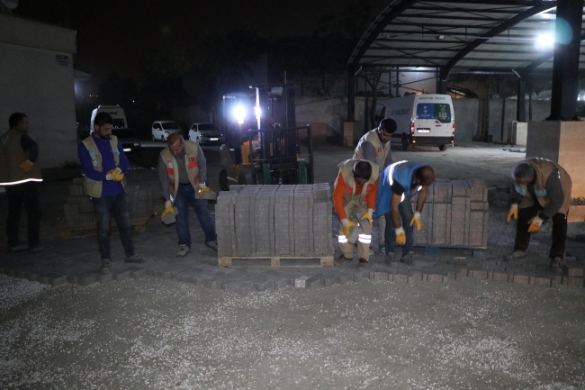 Haliliye’de mahalleler kilitli beton parke ile döşeniyor