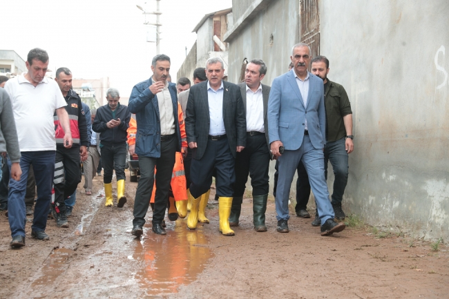 Başkan Beyazgül, ‘’yaraları hep birlikte saracağız”