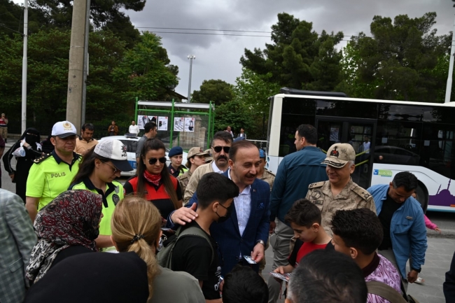 Trafik haftasında yaya güvenliğine dikkat çekildi