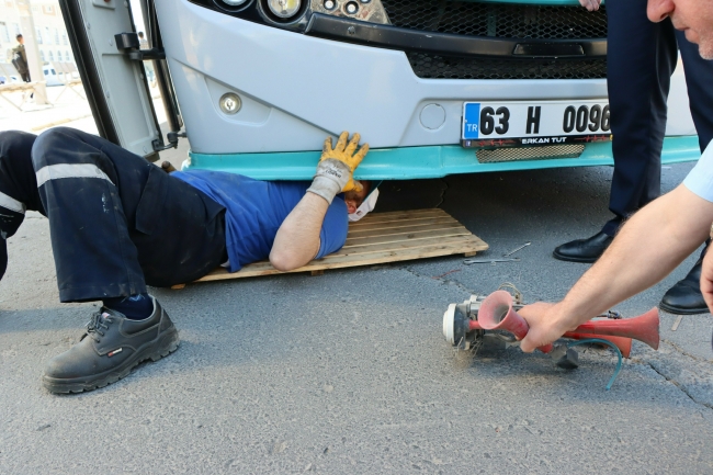 Büyükşehir zabıta'dan havalı korna denetimi