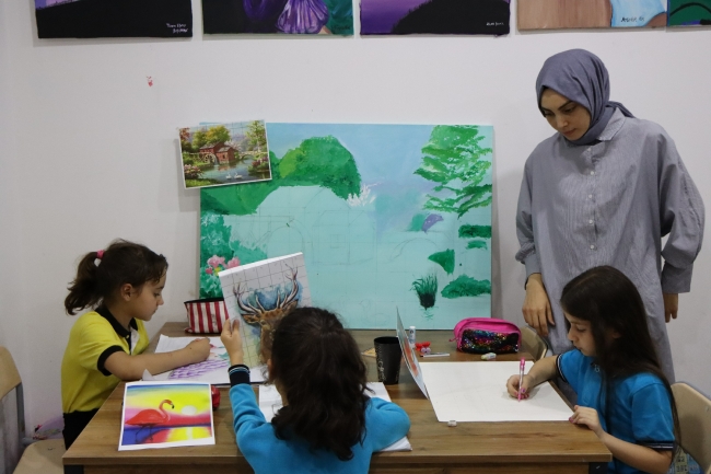 Büyükşehir’le gençler sanatla buluşuyor