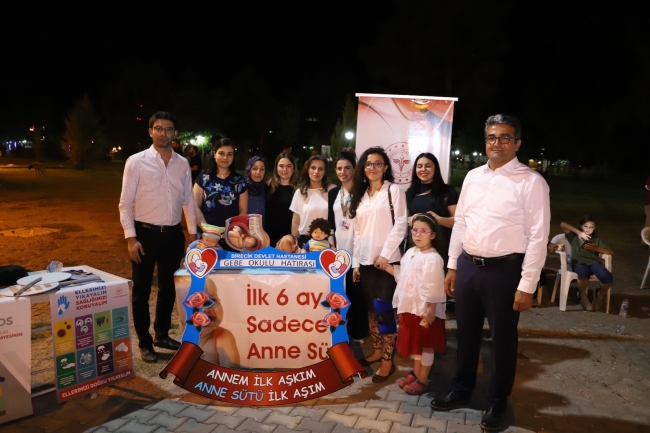 Birecik’te Sağlık Sokağı Kuruldu