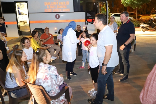 Şanlıurfa’da Sağlık Sokağı Kuruldu