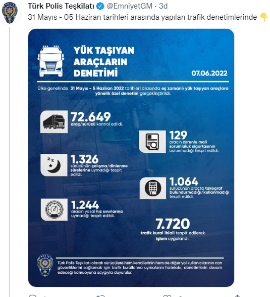 EGM’den ülke genelinde geniş çaplı denetim