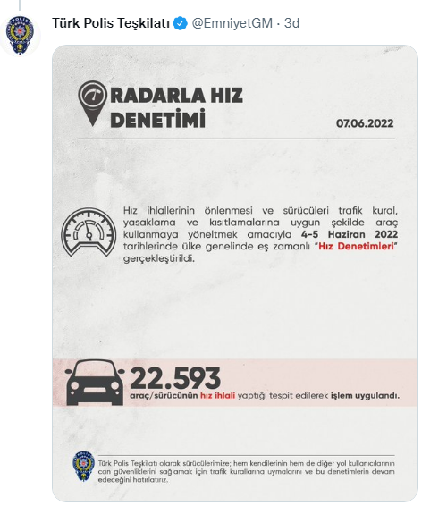 EGM’den ülke genelinde geniş çaplı denetim