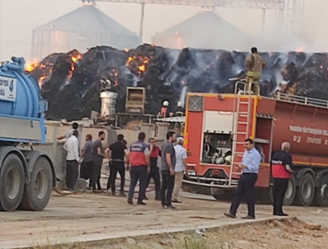 Şanlıurfa'da elektrik üretim tesisinde büyük yangın!
