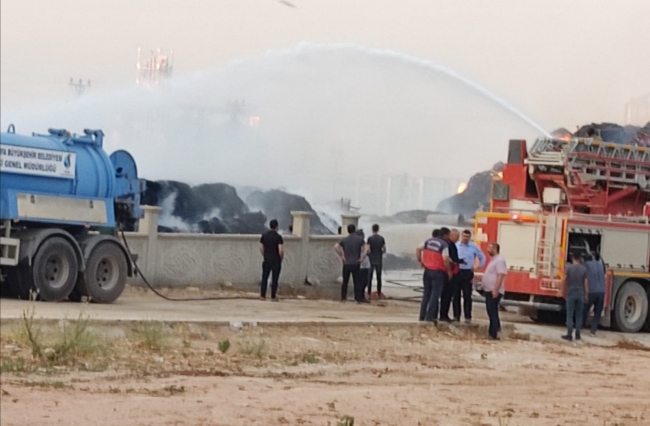 Şanlıurfa'da elektrik üretim tesisinde büyük yangın!