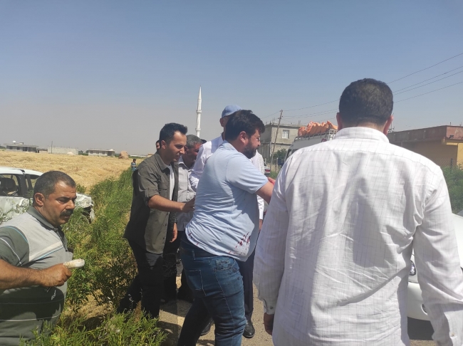 Şanlıurfa'da meydana gelen kazaya Başkan Kuş'tan yerinde müdahale!