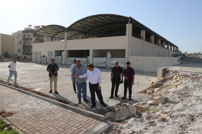 Başkan Canpolat açılışa hazırlanan projeleri inceledi