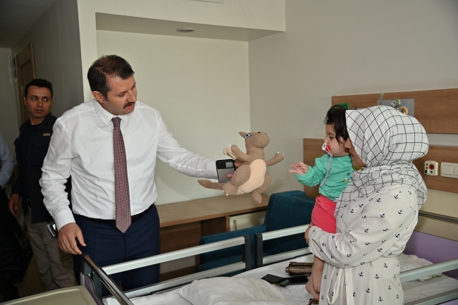 Vali Ayhan, Sağlık Yatırımlarını İnceledi