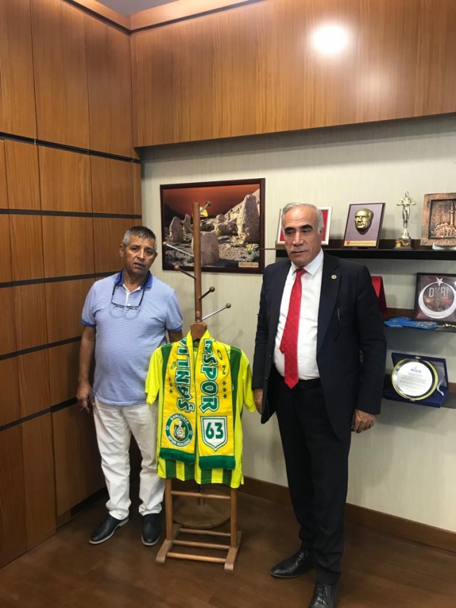 Urfa Haber Yazarı Karadeniz Mecliste önemli temaslarda bulundu