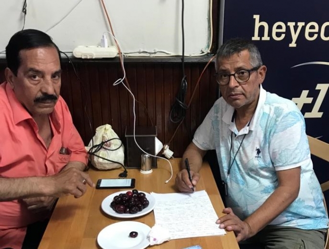 Urfa Haber Yazarı Necdet Karadeniz Ünlü Sanatçı Halil Yıldırım ile bir araya geldi