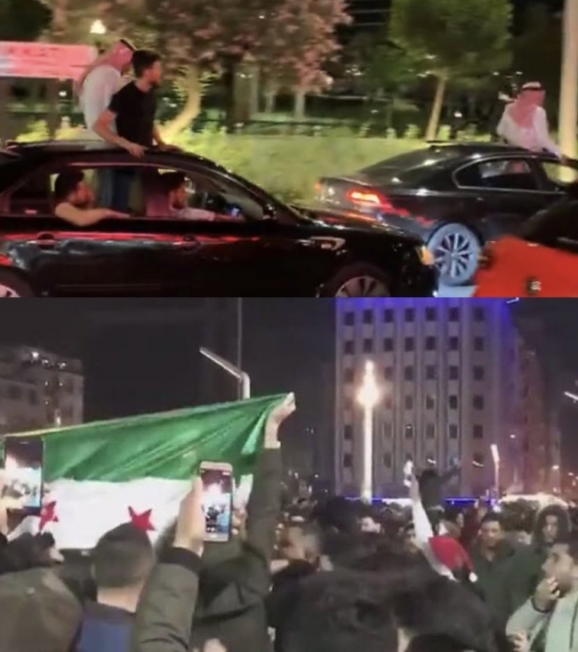 ŞANLIURFA'DA SURİYELİLERİN GÖVDE GÖSTERİSİ GERGİNLİĞE NEDEN OLDU!