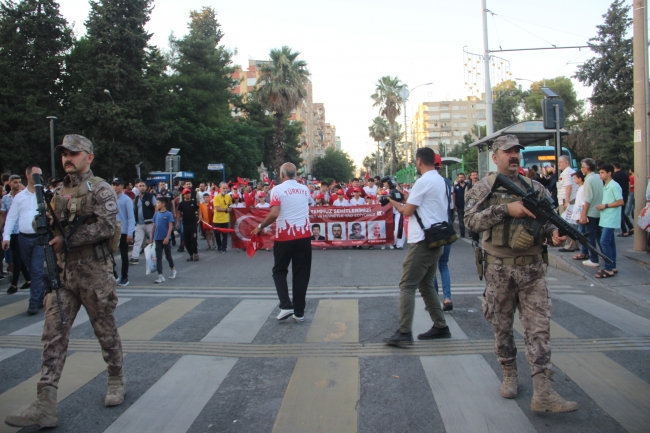 ŞANLIURFA'DA 15 TEMMUZ DEMOKRASİ VE MİLLİ BİRLİK GÜNÜ