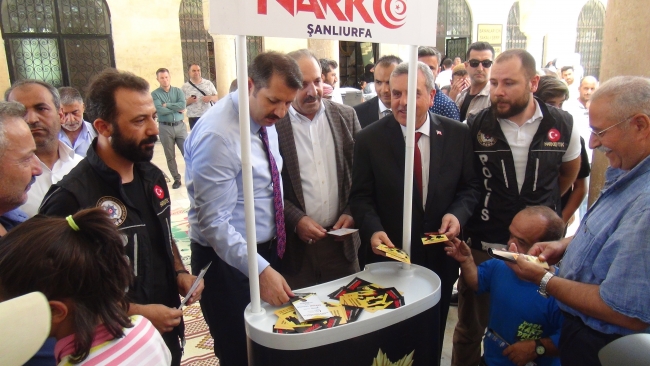 ŞANLIURFA POLİSİ UYUŞTURUCU BAĞIMLIĞINA DİKKAT ÇEKTİ