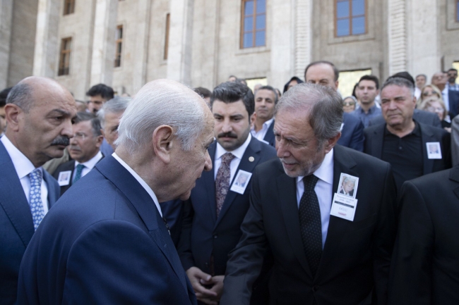 URFALI İSİM İÇİN TBMM'DE CENAZE TÖRENİ DÜZENLENDİ