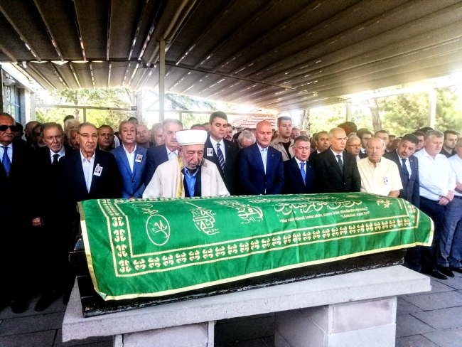 ŞANLIURFALI ESKİ BAKAN NECMETTİN CEVHERİ ANKARA'DA DEFNEDİLDİ
