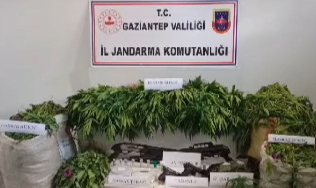 Gaziantep'te uyuşturucu operasyonlarında 2 bin 682 şüpheli yakalandı