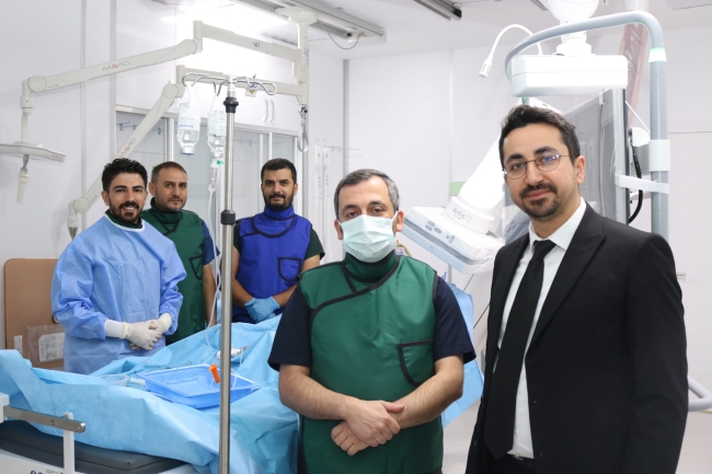 SİVEREK'TE İLK ANJİYO BAŞARIYLA YAPILDI