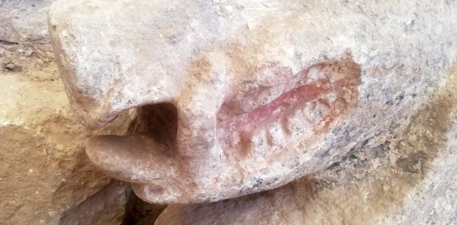 DÜNYANIN EN ESKİ BOYALI HEYKELİ GÖBEKLİTEPE’DE BULUNDU