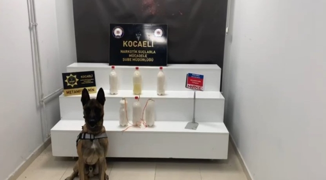 İpi çektikçe yakıt deposundan uyuşturucu çıktı