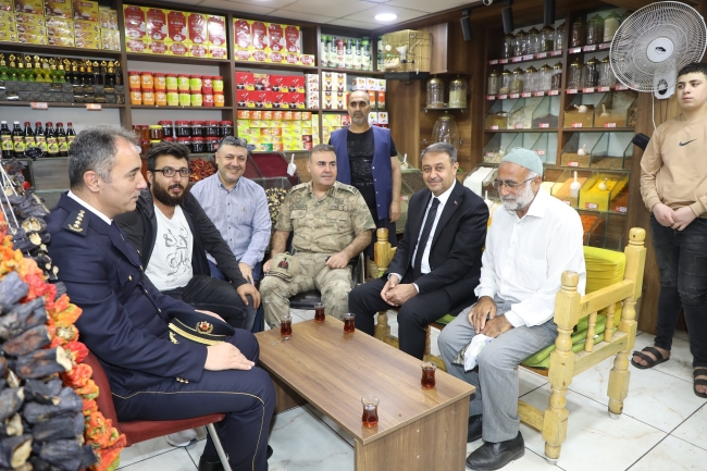VALİ ŞILDAK ESNAFIN TALEPLERİNİ DİNLEDİ
