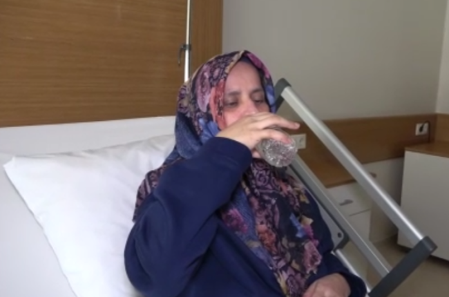 Tümör yemek borusunu tıkadı