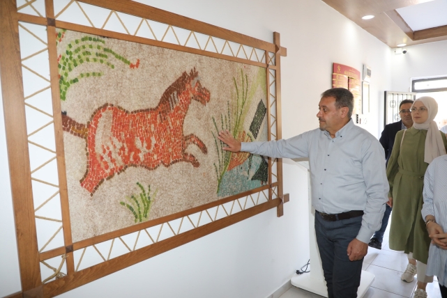 TARIM VE KÜLTÜR MERKEZİ HARRAN VALİ ŞILDAK'I AĞIRLADI