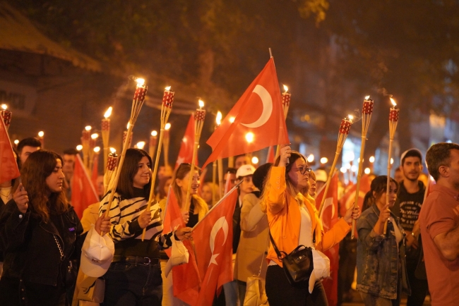 SİVEREK’TE FENER ALAYI YÜRÜYÜŞÜ DÜZENLENDİ