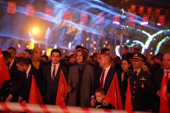 SİVEREK’TE FENER ALAYI YÜRÜYÜŞÜ DÜZENLENDİ